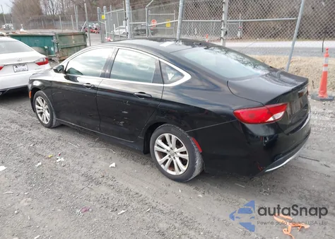 2015 Chrysler 200 Limited z USA, uszkodzony, nr VIN 1C3CCCAB3FN759618